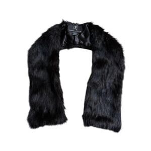 Unreal Fur Luxe Black Faux Fur Stole